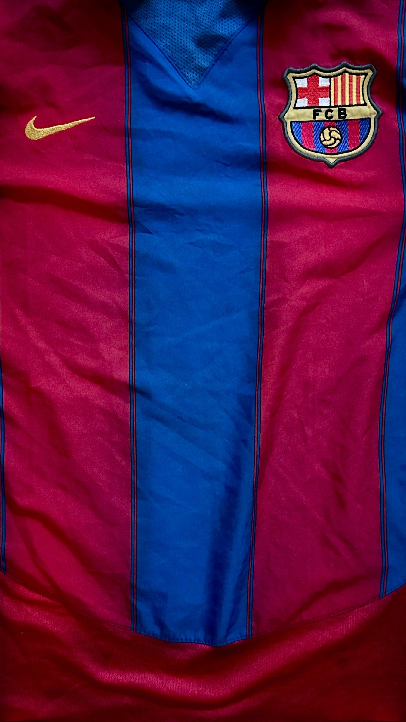 FC Barcelona Home Shirt 2003/2004 (S) (10/10)