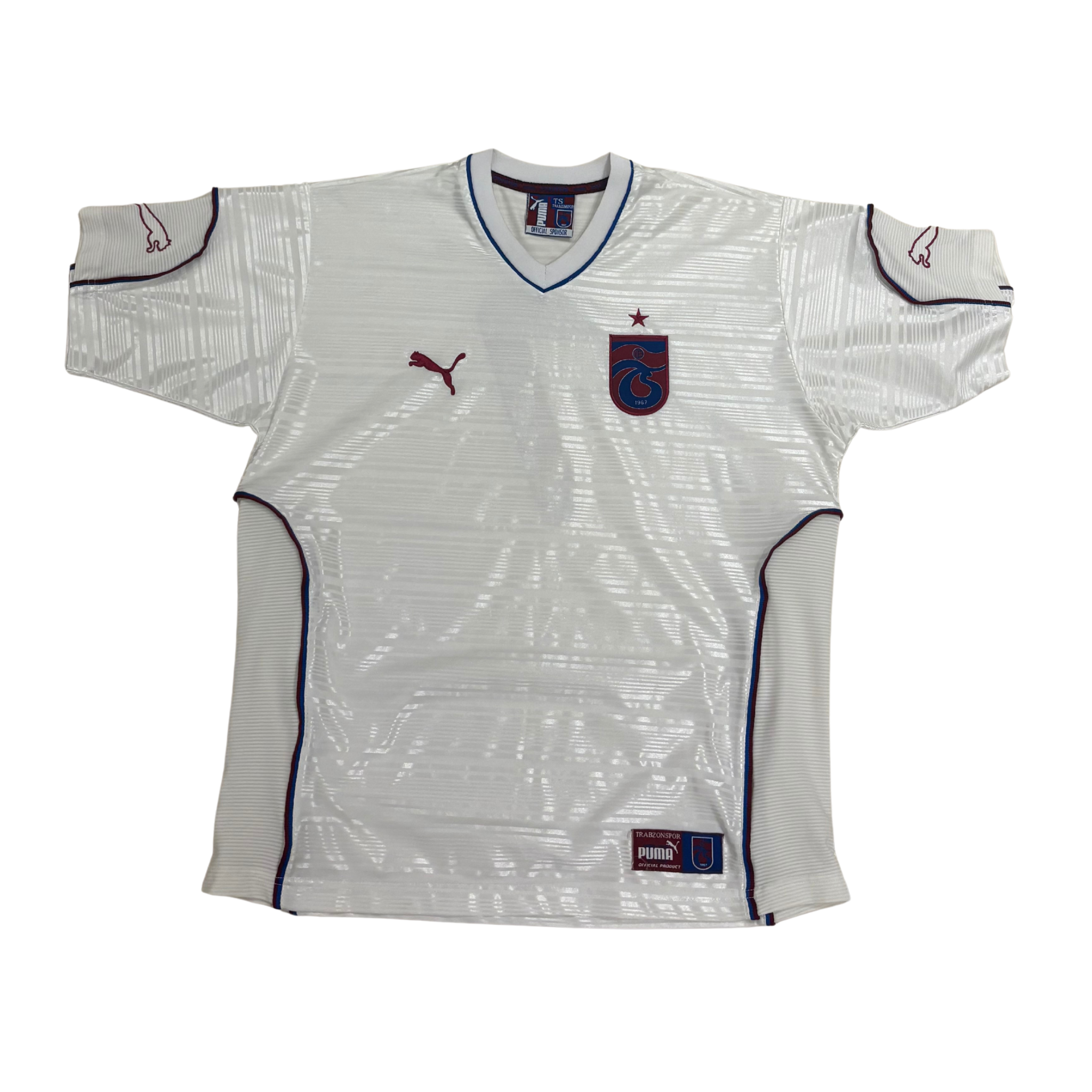 2001-02 Trabzonspor Away Shirt #7 - 10/10 - (M)