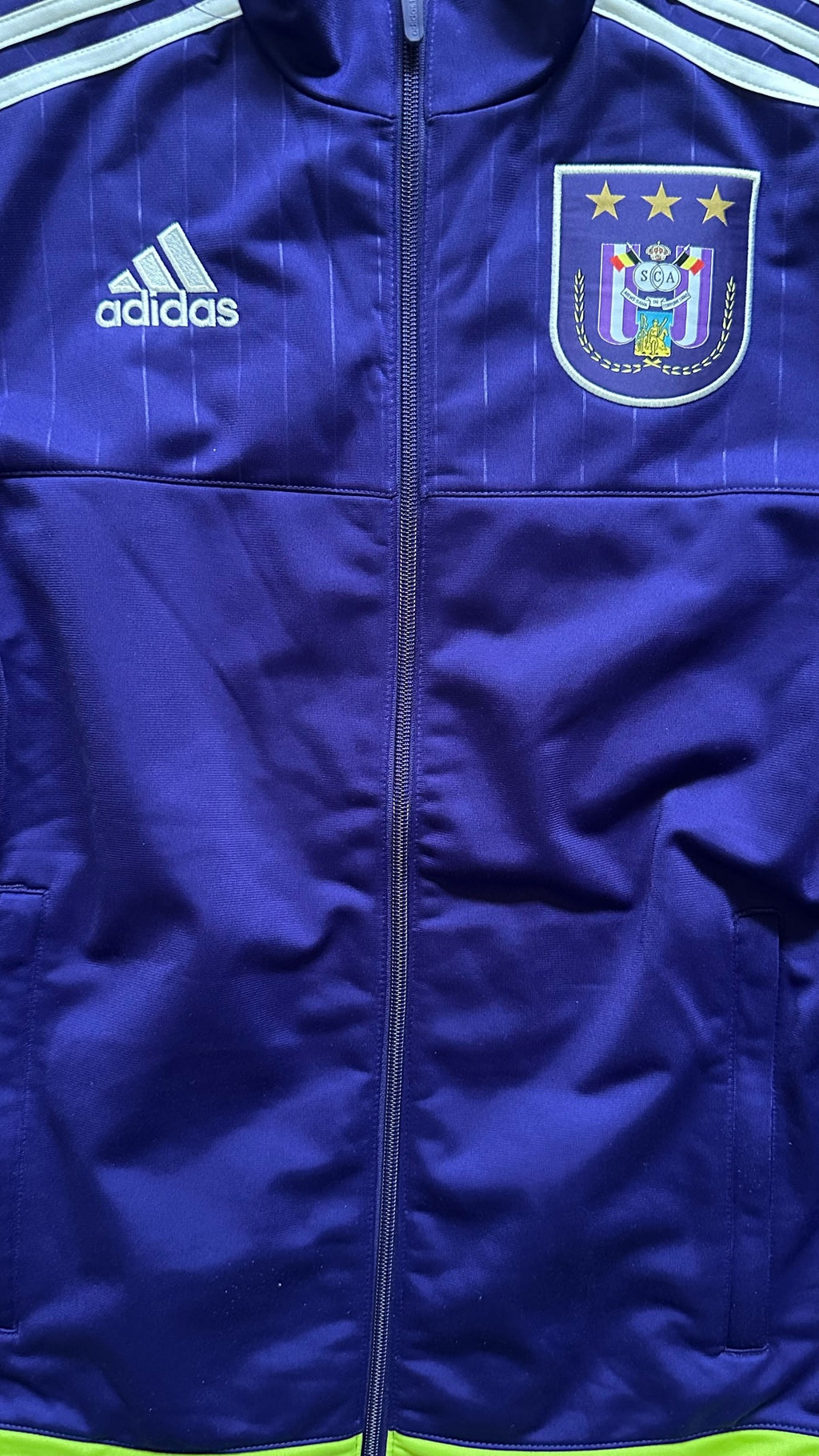 RSC Anderlecht Track Jacket 2015/2016 (S) (9/10)