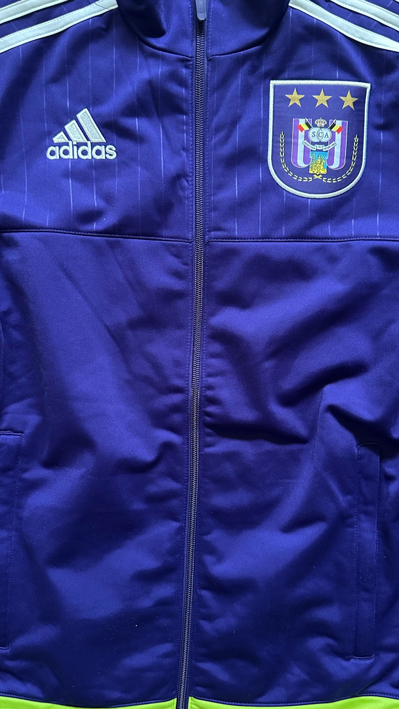 RSC Anderlecht Track Jacket 2015/2016 (S) (9/10)