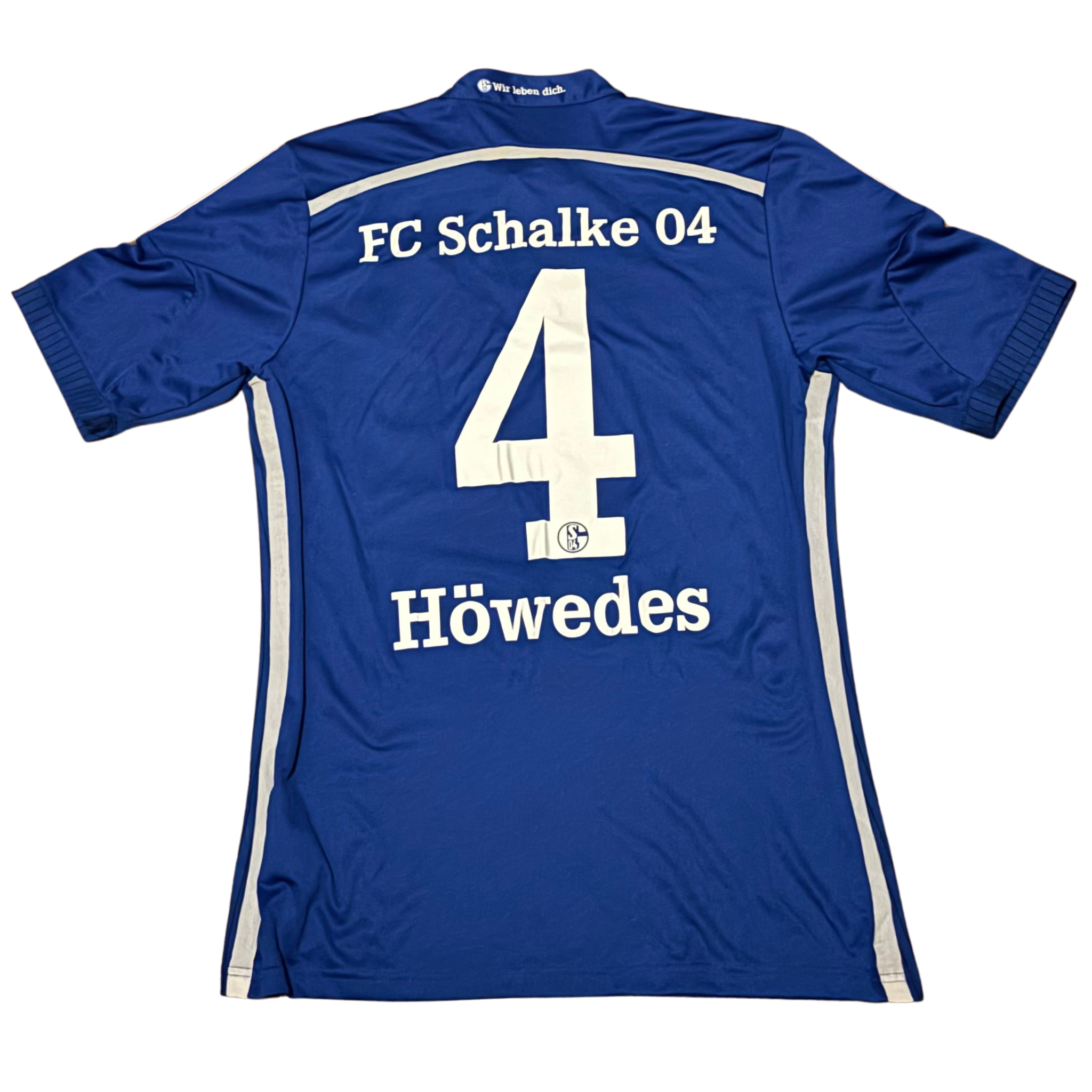 2014-15 Schalke Home Shirt Höwedes #4 - 10/10 - (M)