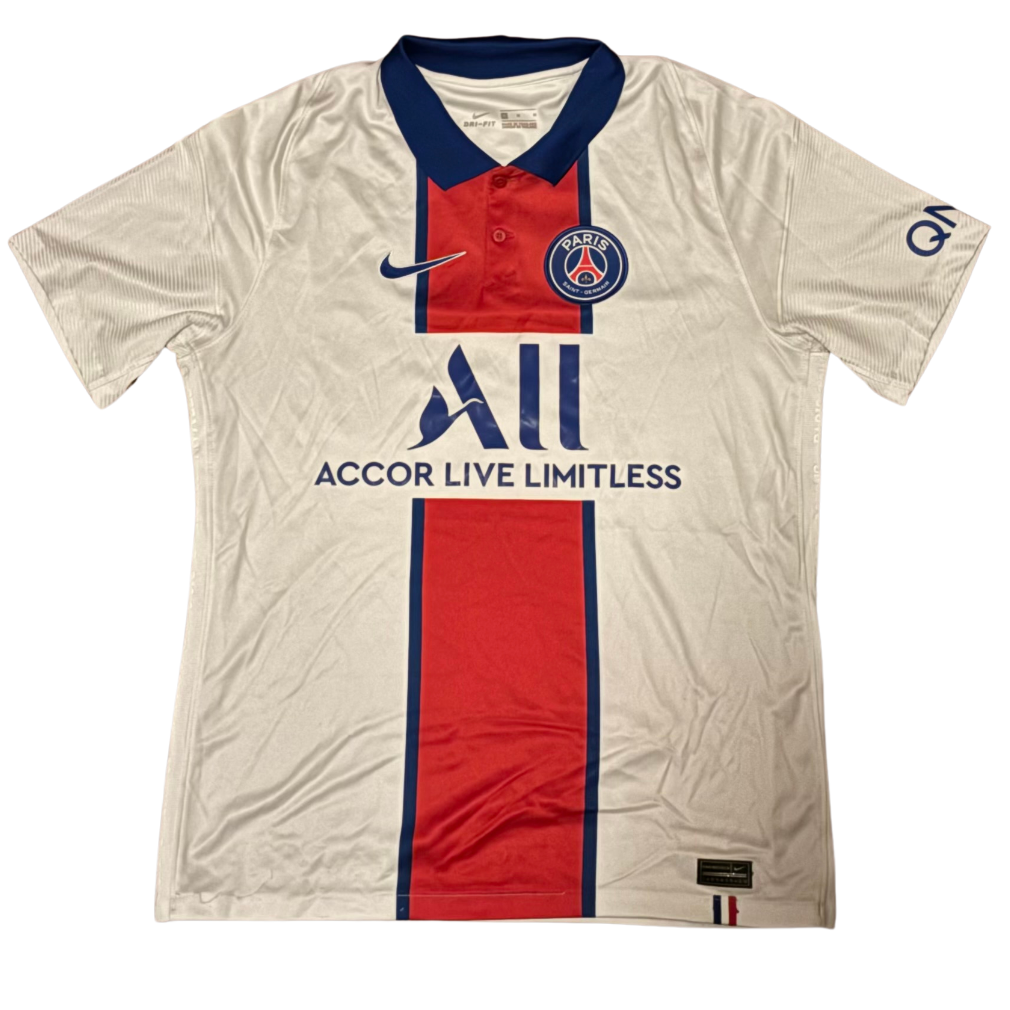 2020-21 Paris Saint-Germain Away Shirt - 10/10 - (M)