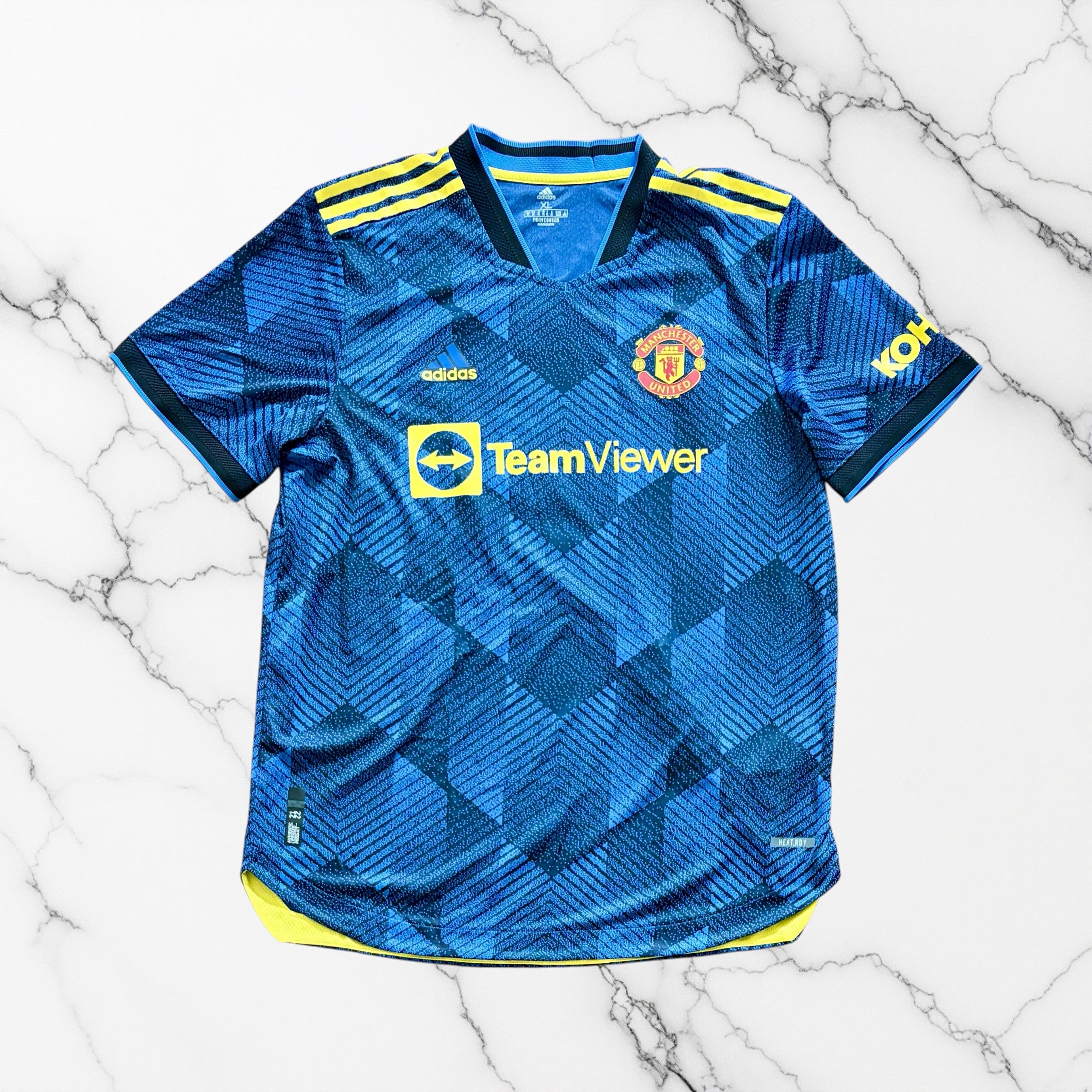 Manchester United FC Third Shirt 2021/2022 #7 Ronaldo (XL) (10/10)