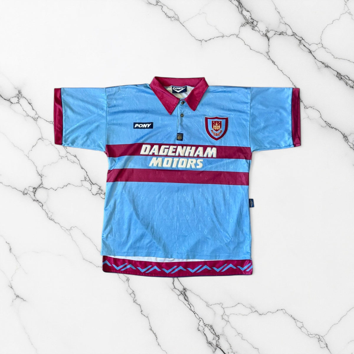West Ham United FC Away Shirt 1995/1997 (L) (10/10)