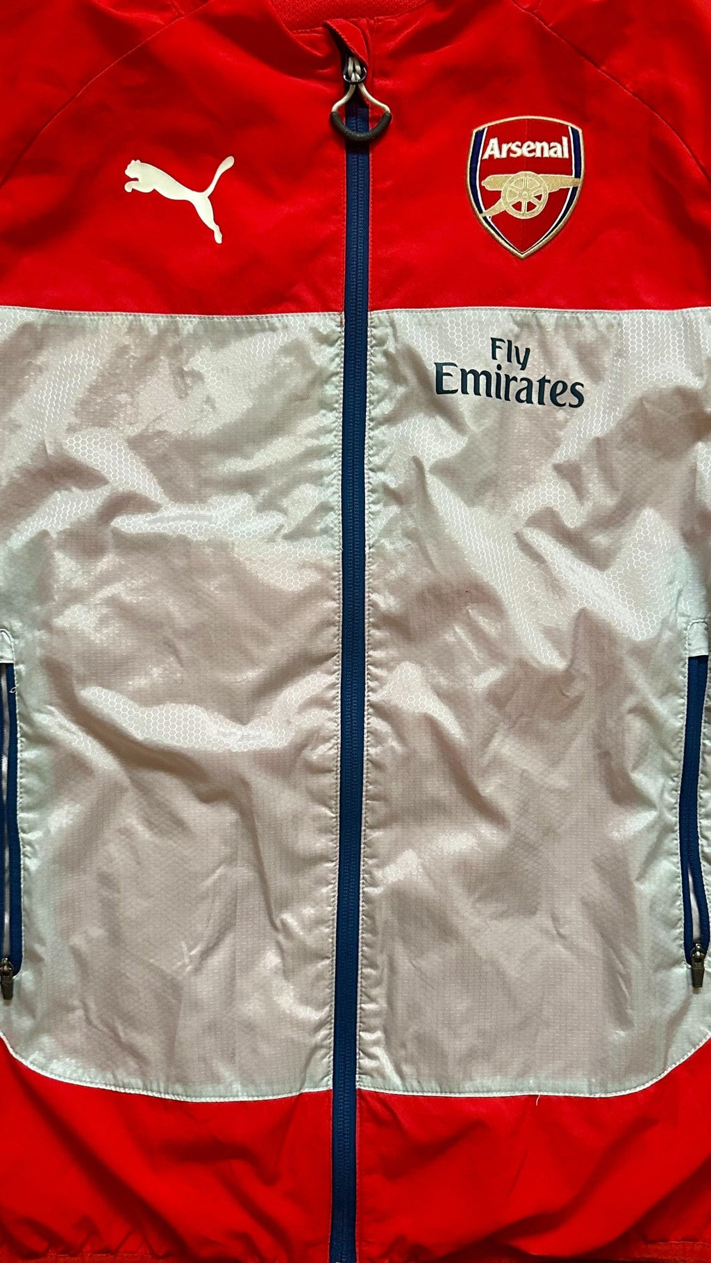 Arsenal FC 2014/2015 Track Jacket Club Crest Detail