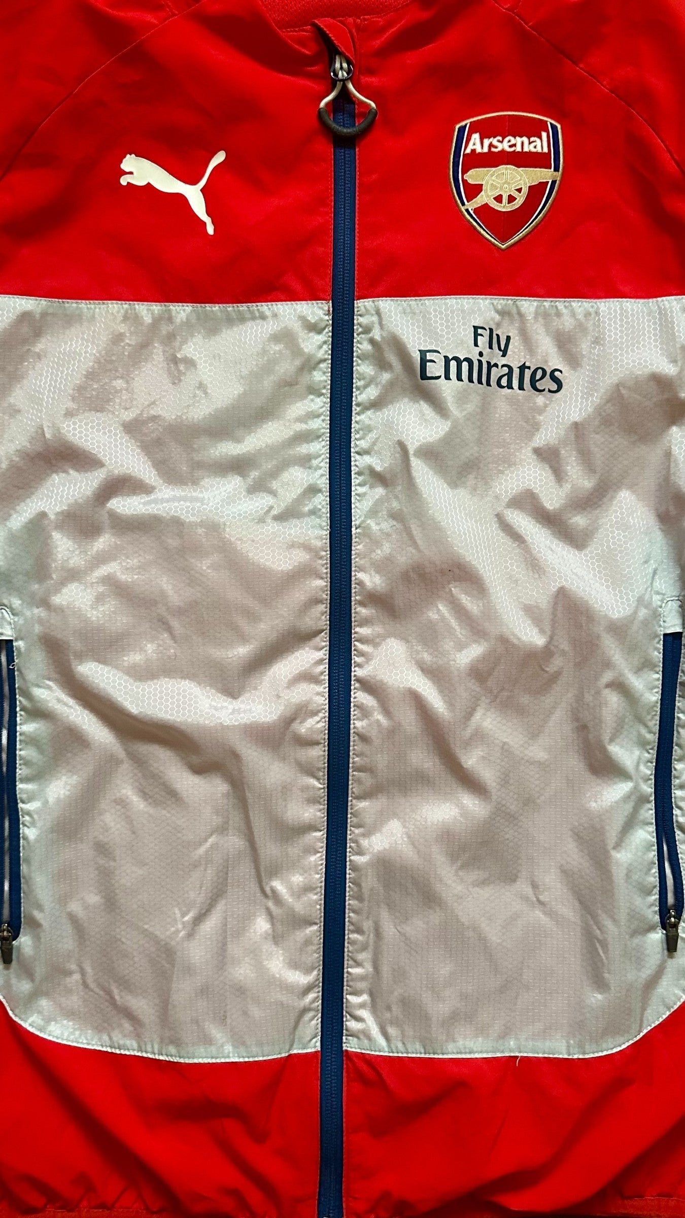 Arsenal FC 2014/2015 Track Jacket Club Crest Detail