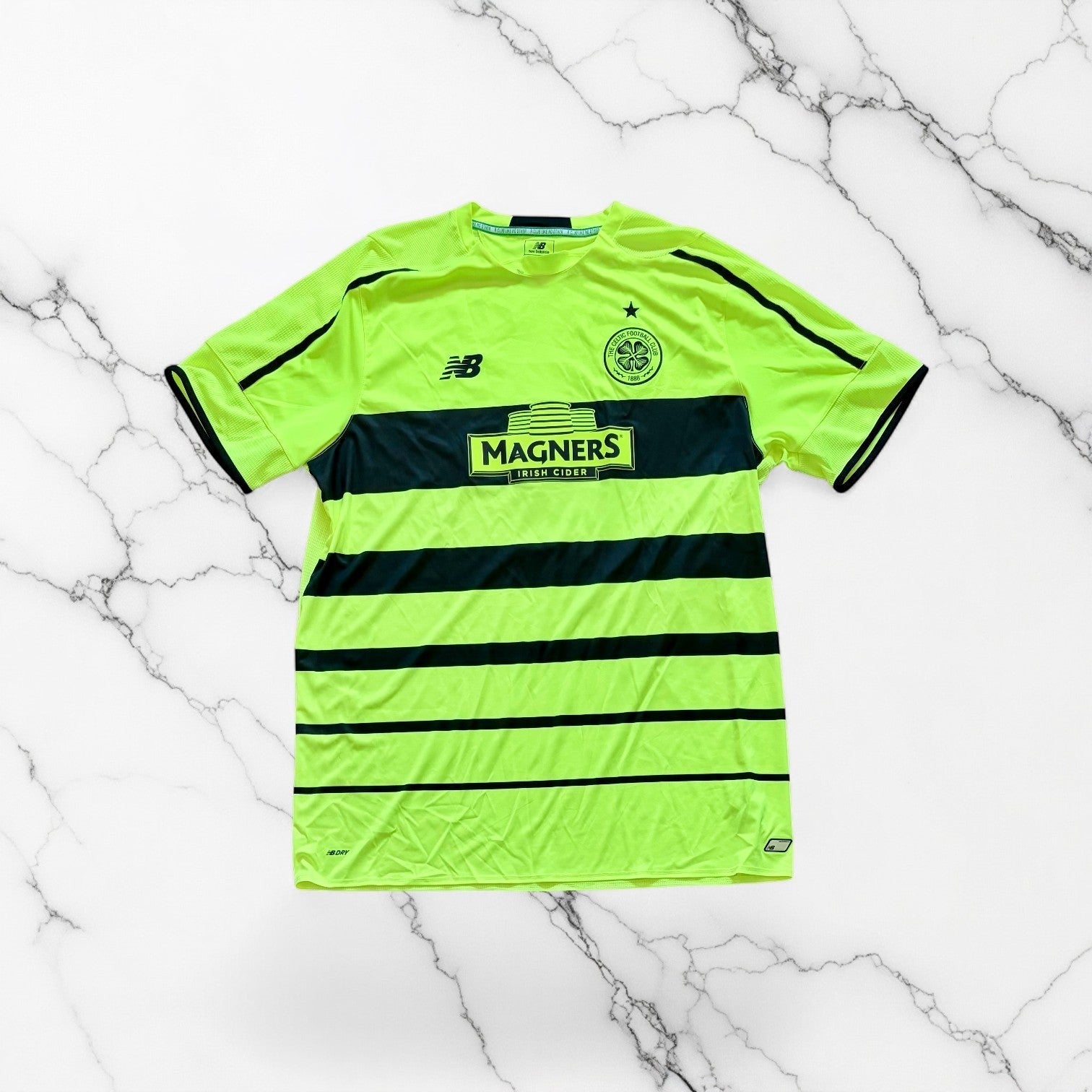 Celtic FC 2015/2016 Third Shirt Front View New Balance Football Jersey Size XXXL