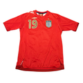 2006 England Away Shirt Lennon #19 - 7/10 - (M.KIDS)
