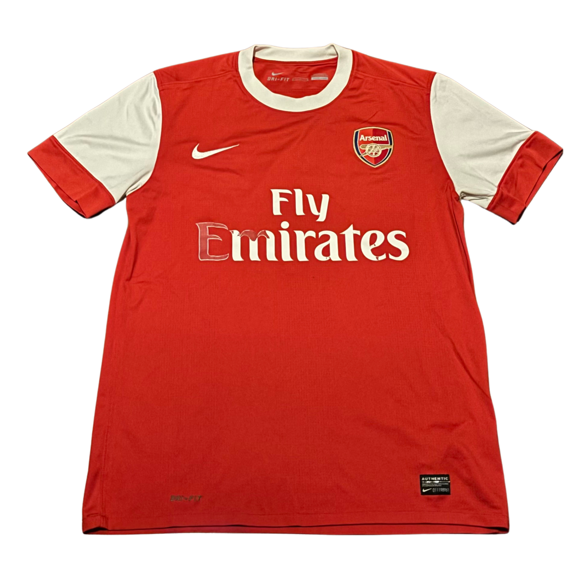 2010-11 Arsenal Home Shirt - 3/10 - (M)