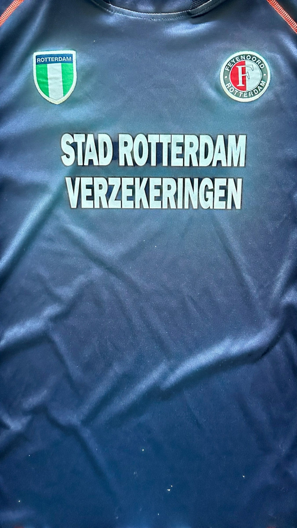 Feyenoord 2002/2003 Third Shirt Club Crest Detail