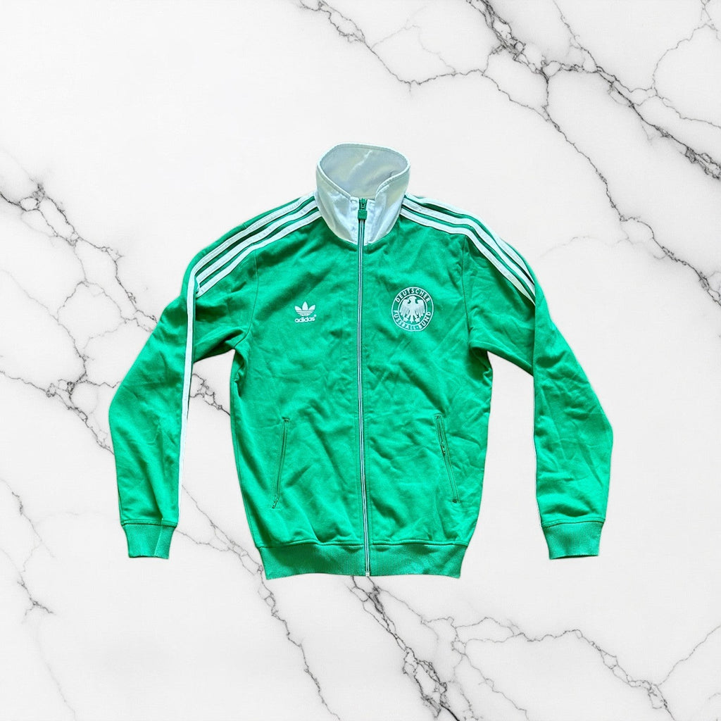 Germany 2012/2013 Track Jacket Front View Adidas Originals Football Jersey Size M