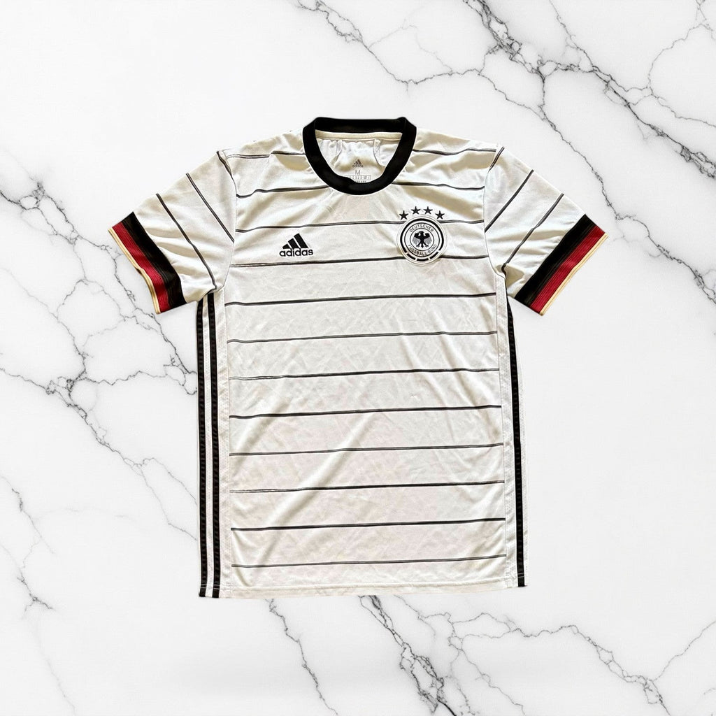 Germany 2020/2021 Home Shirt Front View Adidas Football Jersey Size M