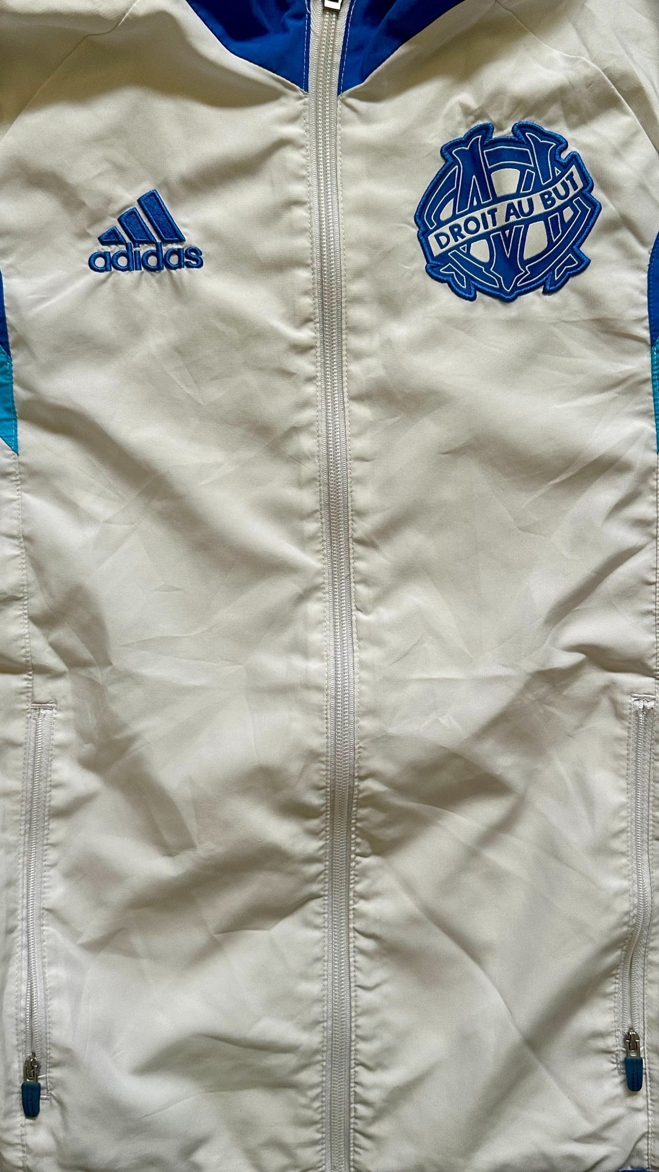 Olympique de Marseille 2014/2015 Track Jacket Club Crest Detail