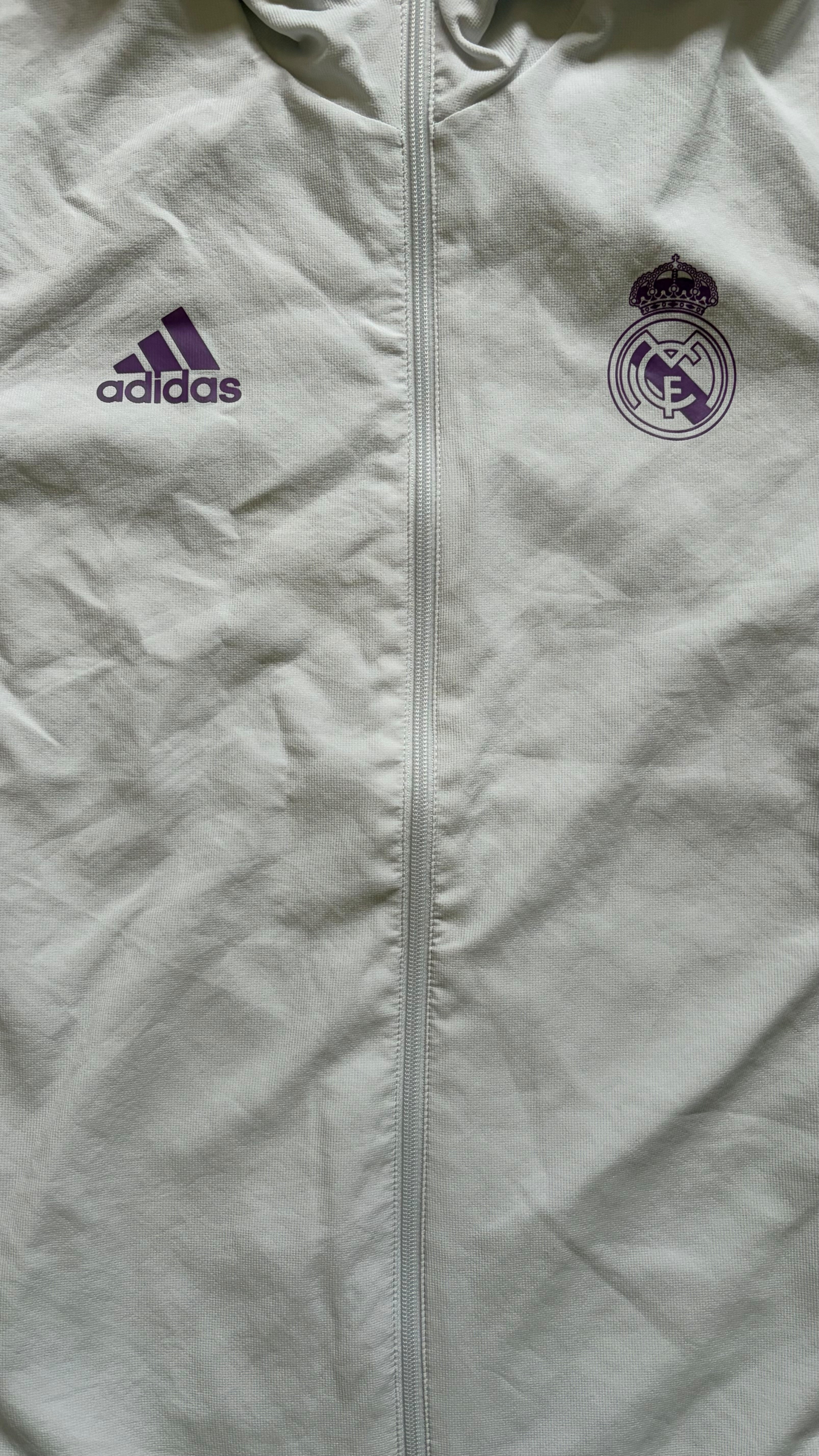 Real Madrid CF 2016/2017 Track Jacket Club Crest Detail