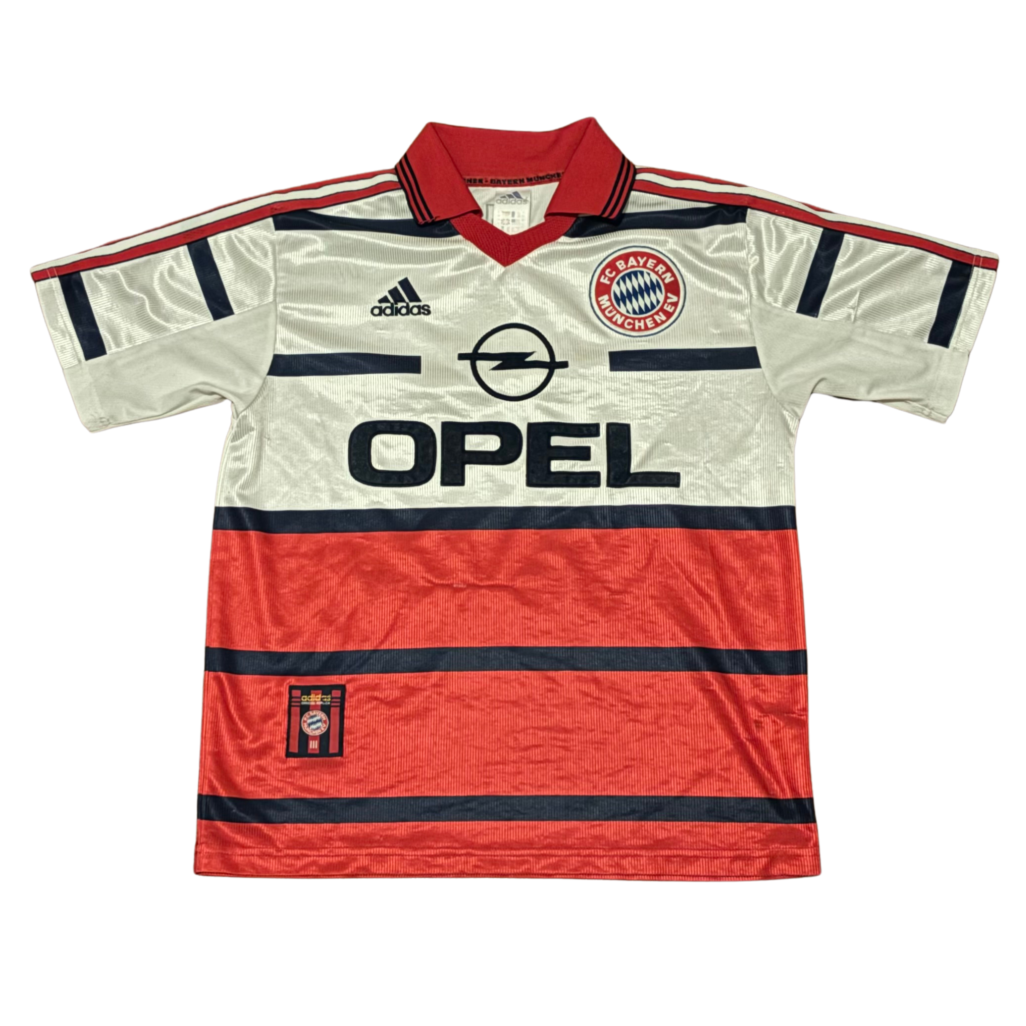 1998-00 Bayern München Away Shirt Jenny #9 - 6/10 - (164CM)