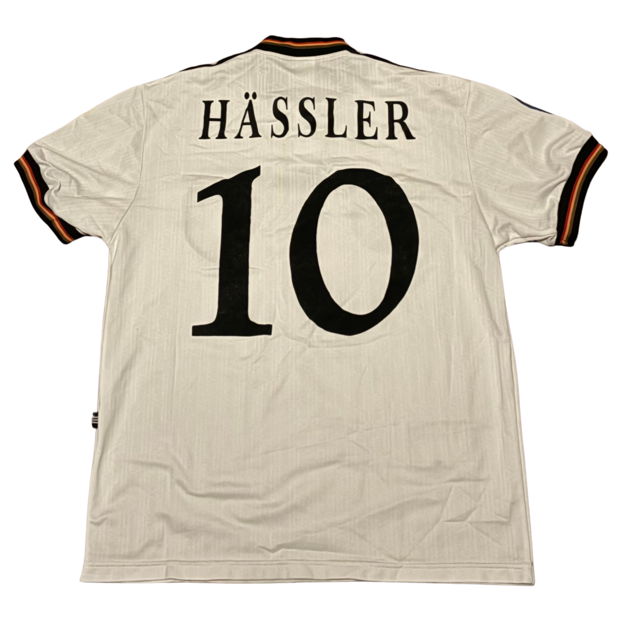 1996 Germany Home Shirt Hässler #10 - 7/10 - (L)