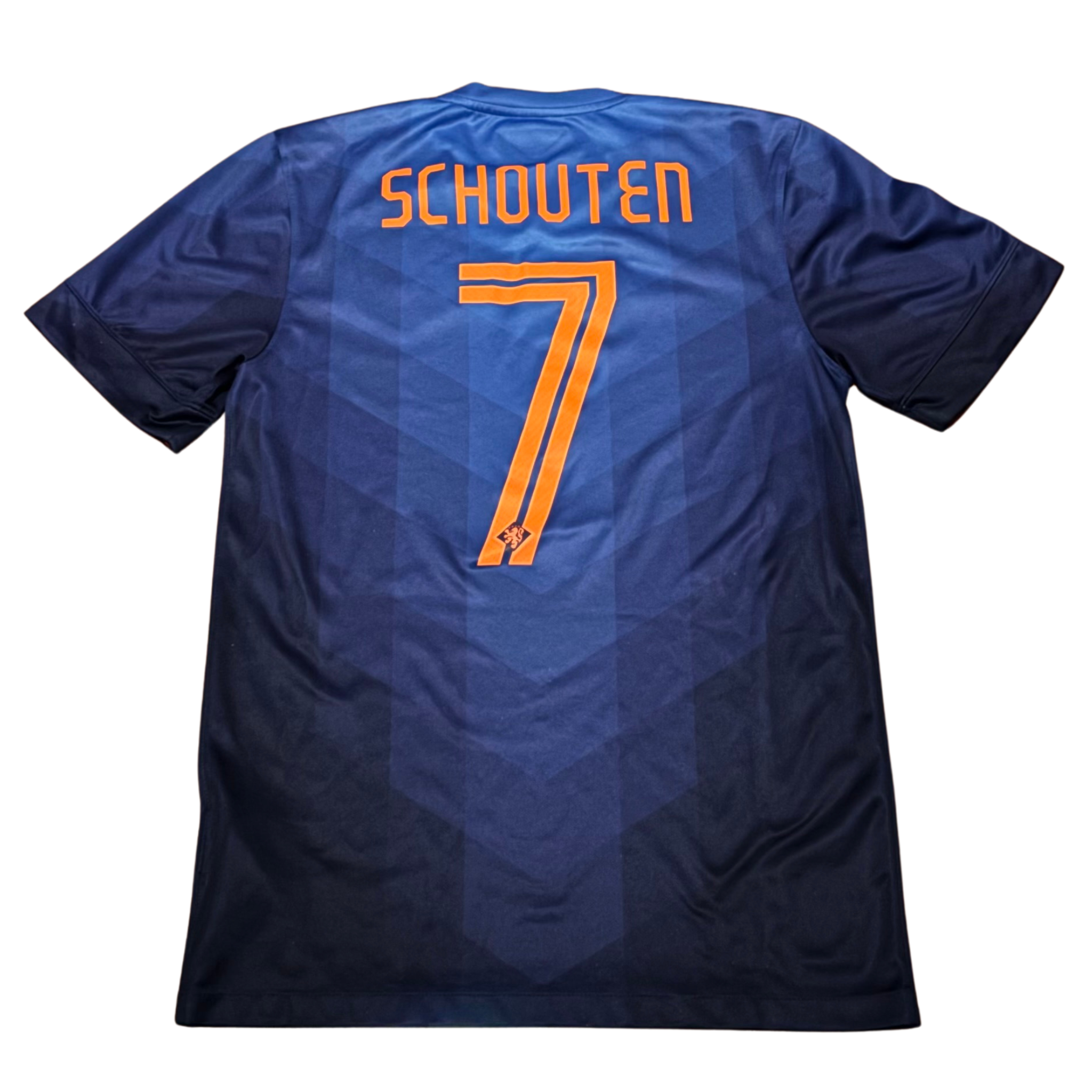 2014 Netherlands Away Shirt Schouten #7 - 10/10 - (S)