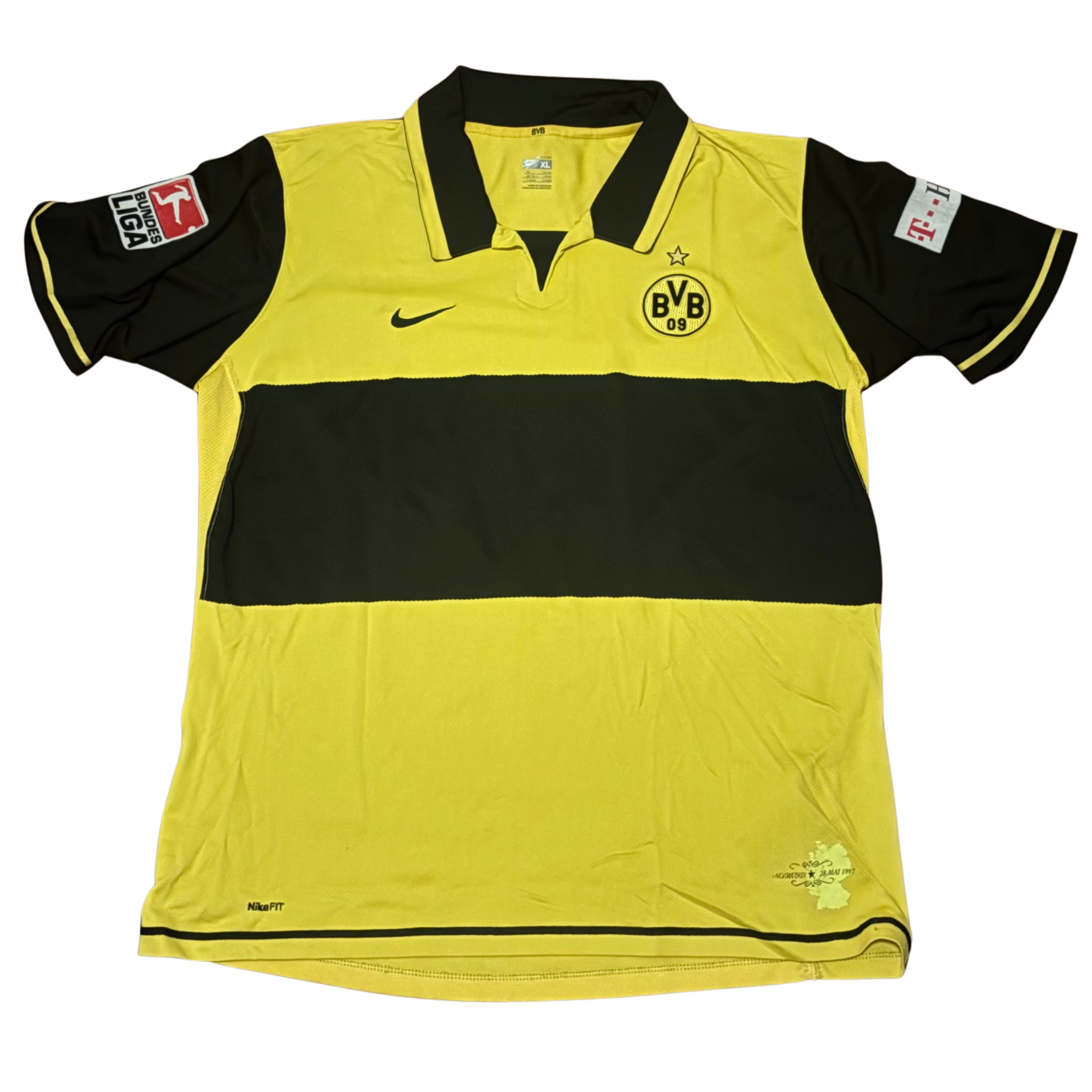 2007-08 Borussia Dortmund Home Shirt - 6/10 - (XL)