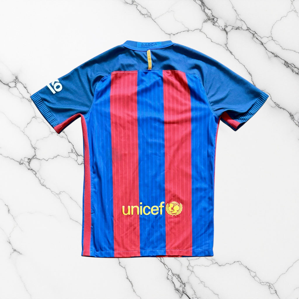 FC Barcelona Home Shirt 2016/2017 (S) (10/10)