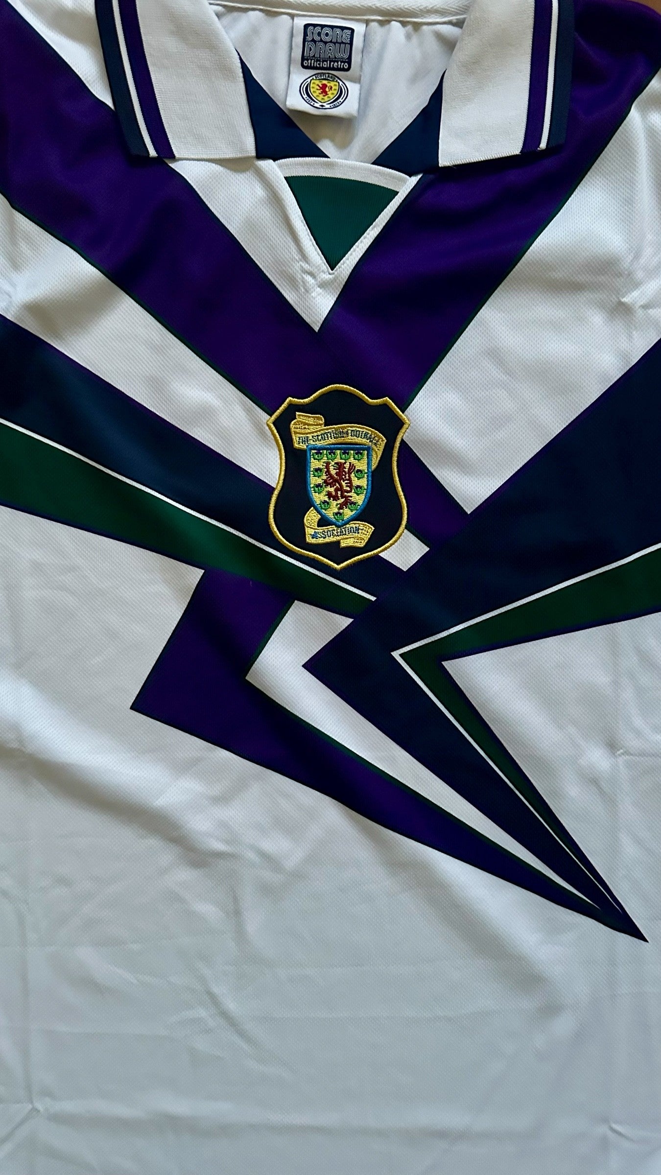 Score Draw x Scotland Retro Shirt 1996s (XL) (10/10)