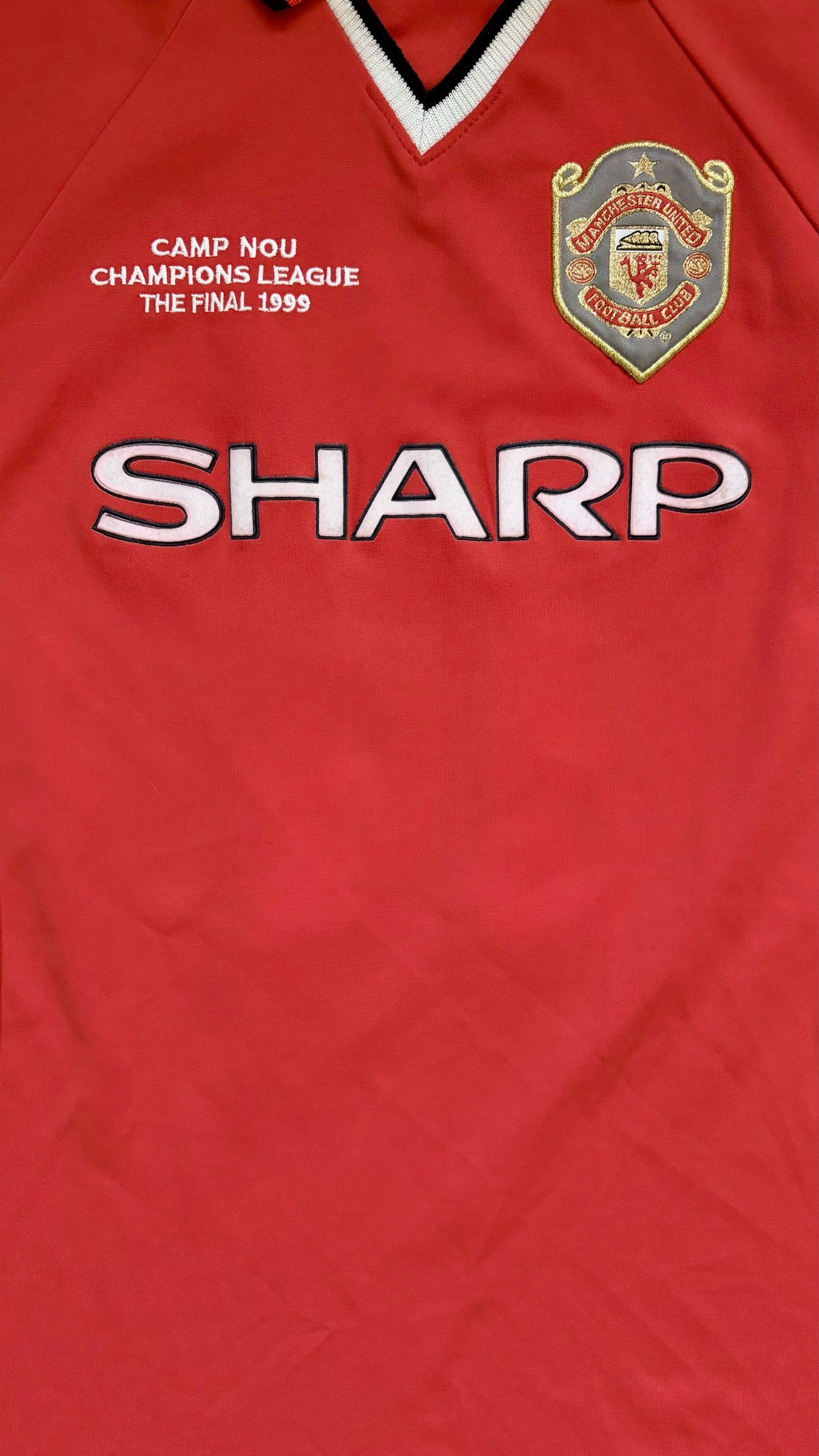 Score Draw x Manchester United FC Retro Shirt 1998/1999 (L) (10/10)